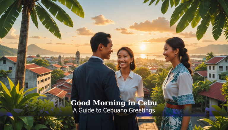 Good Morning in Cebu