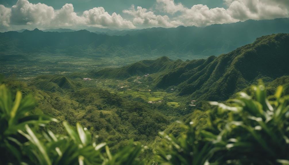 Cebu Natural Attractions featuring badian highlands mountain scenery