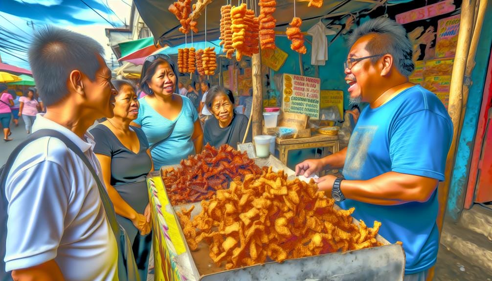 crispy pork skin treats