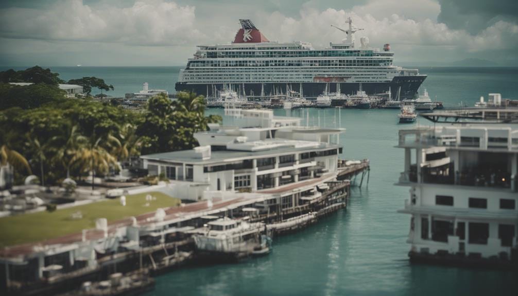 ideal accommodations near port