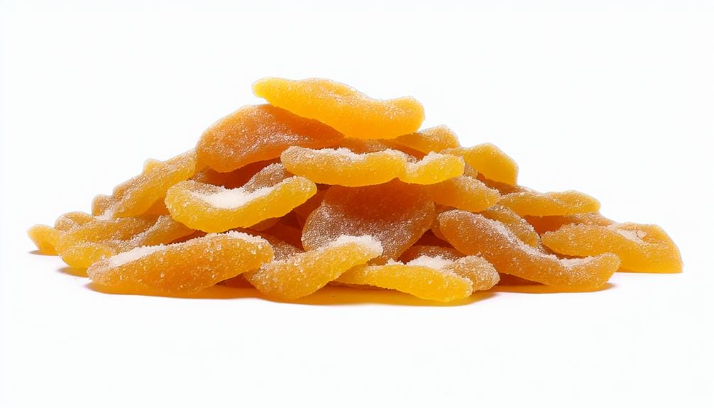 juicy mango slices preserved