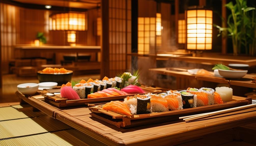 variety of meal choices