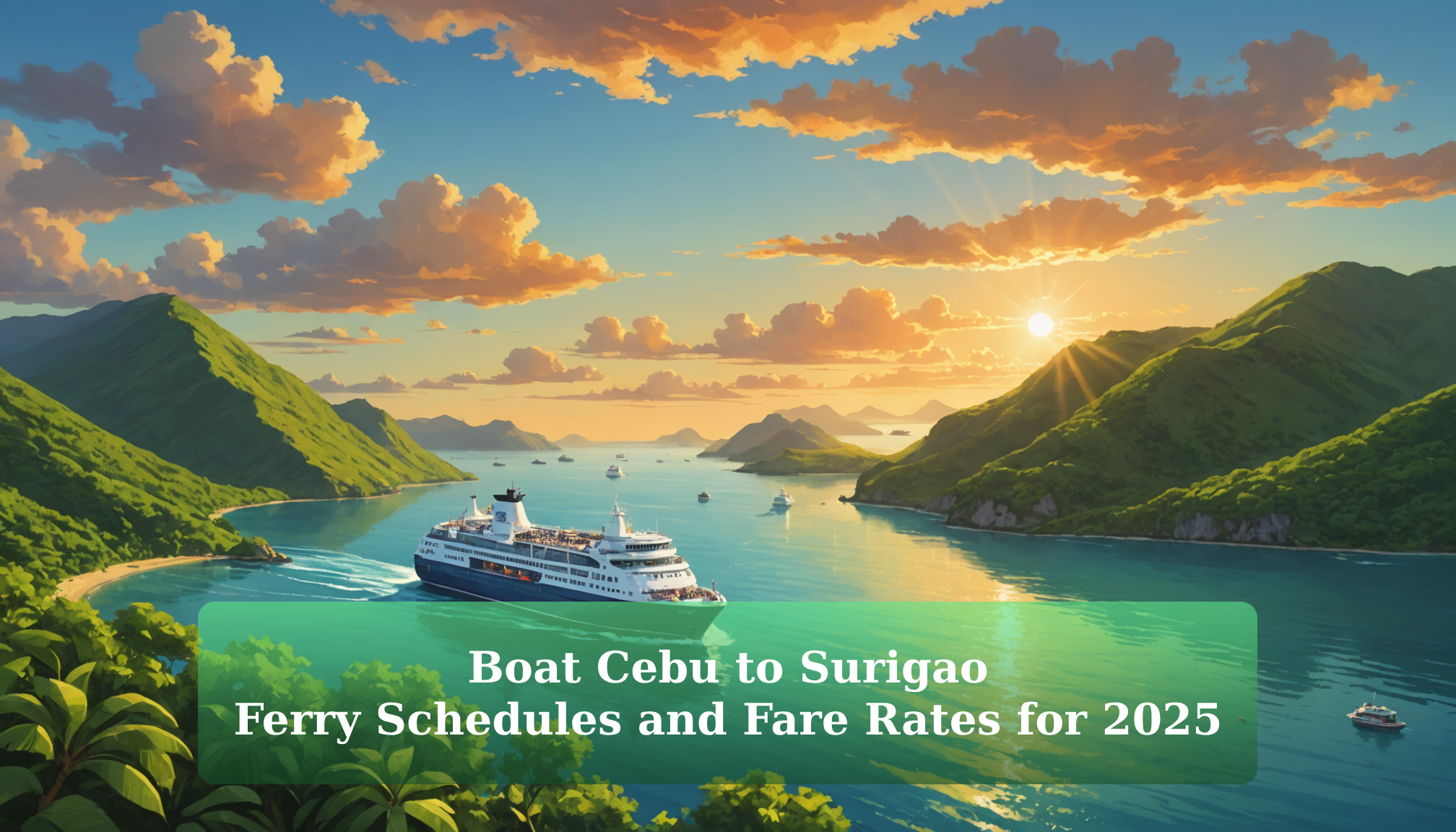 Boat Cebu to Surigao