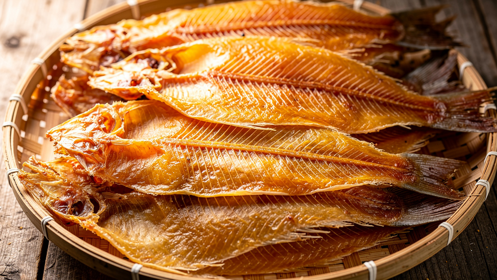 Danggit dried rabbitfish at Taboan Market